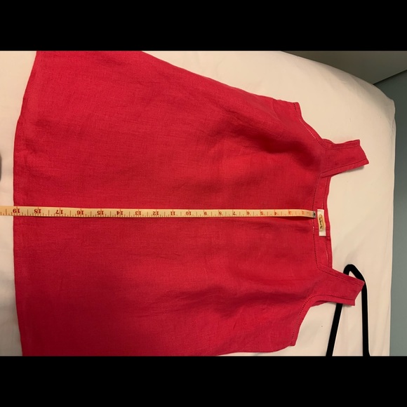 Linen Talbots square neck tank - Picture 7 of 9